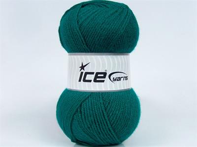 Lot of 4 x 100gr Skeins Ice Yarns GONCA Hand Knitting Yarn Emerald Green