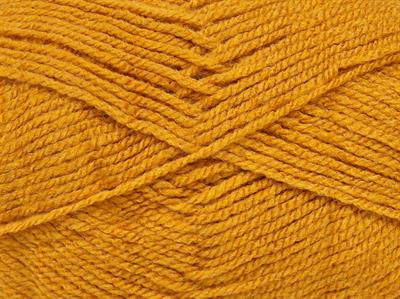 Lot of 4 x 100gr Skeins Ice Yarns GONCA Hand Knitting Yarn Gold