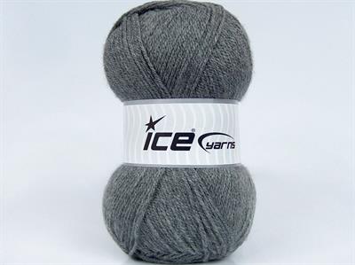 Lot of 4 x 100gr Skeins Ice Yarns GONCA Hand Knitting Yarn Grey