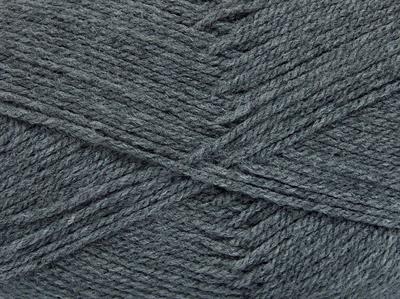 Lot of 4 x 100gr Skeins Ice Yarns GONCA Hand Knitting Yarn Grey