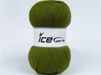 Lot of 4 x 100gr Skeins Ice Yarns GONCA Hand Knitting Yarn Hunter Green