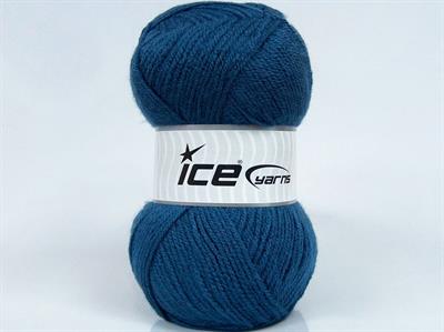 4x100gr. GONCA Akrilik Indigo Mavi Kışlık, Düz iplikler, 100% Akrilik