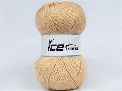 Lot of 4 x 100gr Skeins Ice Yarns GONCA Hand Knitting Yarn Light Beige