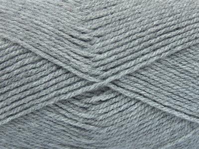 Lot of 4 x 100gr Skeins Ice Yarns GONCA Hand Knitting Yarn Light Grey