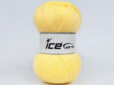 Lot of 4 x 100gr Skeins Ice Yarns GONCA Hand Knitting Yarn Light Yellow