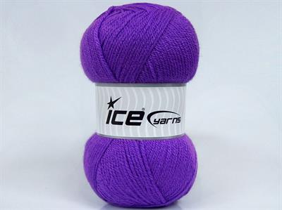 4x100gr. GONCA Akrilik Leylak Kışlık, Düz iplikler, 100% Akrilik