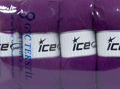 4x100gr. GONCA Akrilik Maron Kışlık, Düz iplikler, 100% Akrilik