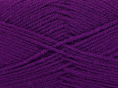 4x100gr. GONCA Akrilik Maron Kışlık, Düz iplikler, 100% Akrilik