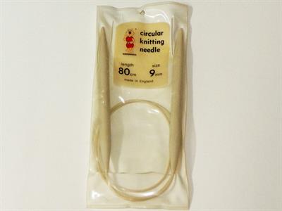 Grignasco Circular Knitting Needles . 80 cm - Size: 9 mm (US 13)