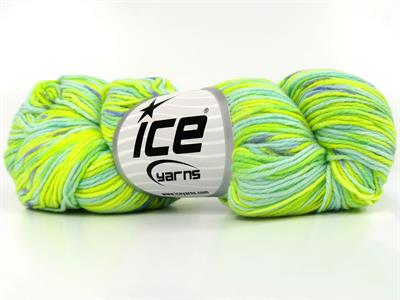 3x100gr. HAND DYED CASHMERE Kaşmir Yeşil Tonları, Mavi Tonları Lüks, Kaşmir, Batik Desenli, El Boyama