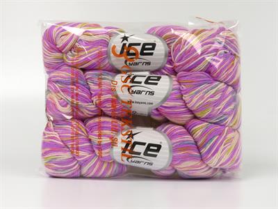 3x100gr. HAND DYED CASHMERE Kaşmir Somon, Pembe tonları, Zeytin Yeşili Lüks, Kaşmir, Batik Desenli, El Boyama