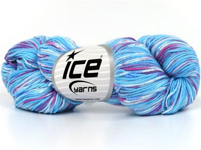 3x100gr. HAND DYED CASHMERE Kaşmir Beyaz, Maron, Orkide, Turkuaz Tonları Lüks, Kaşmir, Batik Desenli, El Boyama