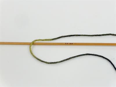 Lot of 2 x 100gr Skeins Ice Yarns HAND DYED SOCK MERINO (75% Superwash Merino Wool) Yarn Green Shades