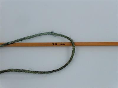 Lot of 2 x 100gr Skeins Ice Yarns HAND DYED SOCK MERINO (75% Superwash Merino Wool) Yarn Green Shades