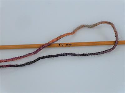 Lot of 2 x 100gr Skeins Ice Yarns HAND DYED SOCK MERINO (75% Superwash Merino Wool) Yarn Orange Maroon Fuchsia Teal