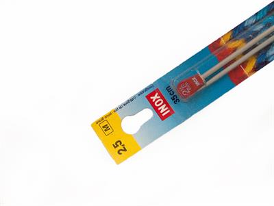 Inox Knitting Needles . 2.5 mm (US 1)