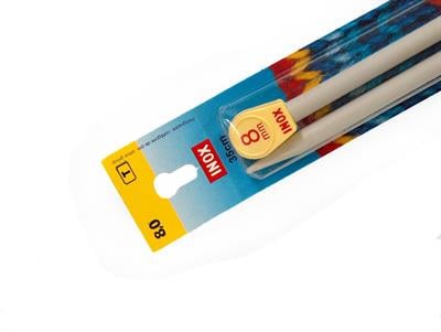 Inox Knitting Needles . 8 mm (US 11)