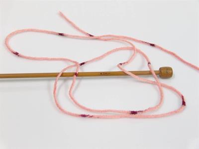 Lot of 2 x 150gr Skeins Ice Yarns JACQUARD WOOL (30% Wool) Yarn Maroon Red Pink