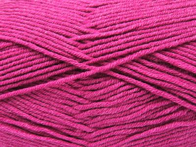 4x100gr. JEANS COTTON Premium Akrilik, Pamuk Fuşya Yazlık İplikler, Pamuk, Akrilik