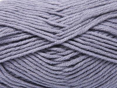 4x100gr. JEANS COTTON Premium Akrilik, Pamuk Leylak Yazlık İplikler, Pamuk, Akrilik