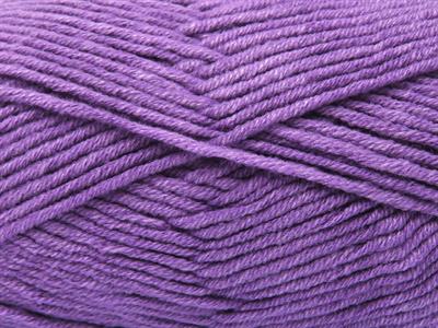 4x100gr. JEANS COTTON Premium Akrilik, Pamuk Mor Yazlık İplikler, Pamuk, Akrilik