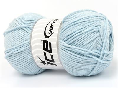 4x100gr. JEANS COTTON SPORT Premium Akrilik, Pamuk Bebe Mavisi Yazlık İplikler, Pamuk, Akrilik