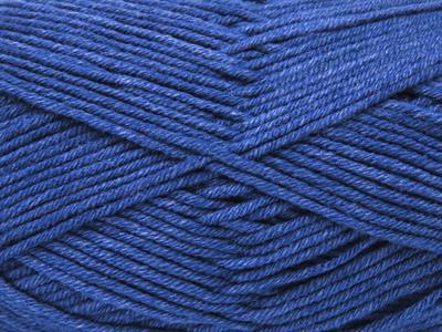 4x100gr. JEANS COTTON SPORT Premium Akrilik, Pamuk Koyu Mavi Yazlık İplikler, Pamuk, Akrilik