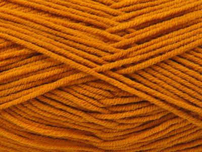 Lot of 4 x 100gr Skeins Ice Yarns JEANS COTTON SPORT (60% Cotton) Yarn Dark Gold