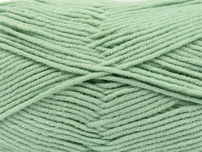 Lot of 4 x 100gr Skeins Ice Yarns JEANS COTTON SPORT (60% Cotton) Yarn Mint Green
