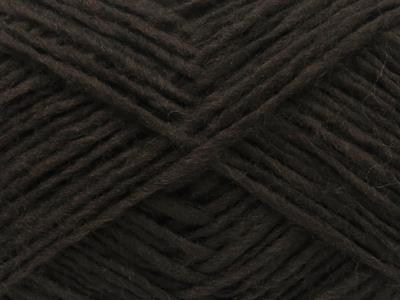 4x100gr. JERRY Akrilik, Yün Koyu Kahverengi Kışlık, Yün, Worsted, Akrilik