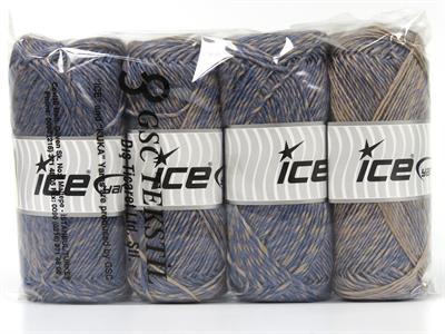 4x100gr. JETTA ALPACA Yün, Alpaka, Akrilik Açık Mavi, Açık Kamel Lüks, Alpaka, Kışlık, Yün, Worsted, Akrilik