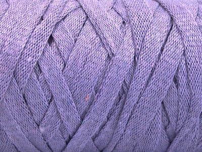 250 gr ICE YARNS JUMBO COTTON RIBBON (100% Recycled Cotton) Yarn Lilac