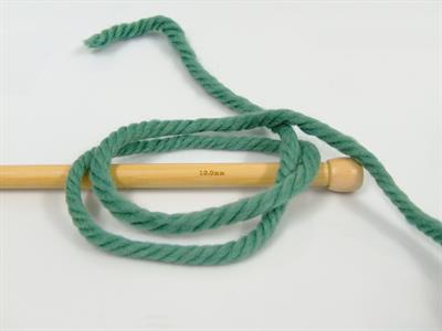 3x100gr. JUMBO PURE WOOL Yün Yeşil Kışlık, Yün, 100% Yün, Çok Kalın, Keçe