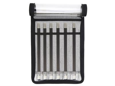 KnitPro Karbonz Double Pointed 20 cm Sock Needle Set . 41615