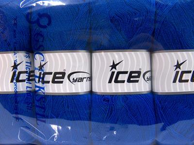 4x100gr. KRISTAL Akrilik Koyu Mavi Kışlık, Çok İnce, Düz iplikler, 100% Akrilik