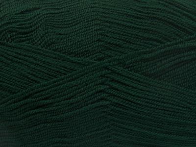 4x100gr. KRISTAL Akrilik Koyu yeşil Kışlık, Çok İnce, Düz iplikler, 100% Akrilik