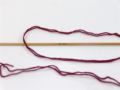4x100gr. KRISTAL Akrilik Koyu Bordo Kışlık, Çok İnce, Düz iplikler, 100% Akrilik