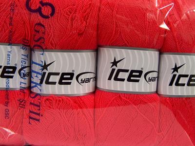 4x100gr. KRISTAL Akrilik Koyu Somon Kışlık, Çok İnce, Düz iplikler, 100% Akrilik