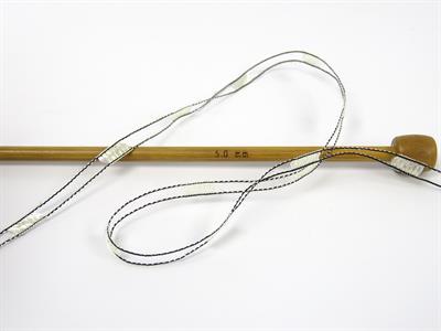 6x50gr. LADDER  Siyah, Ekru Merdiven, Şerit, Yazlık İplikler, Kalın