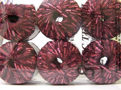 6x50gr. LADDER  Siyah, Gül pembe Merdiven, Şerit, Yazlık İplikler, Kalın