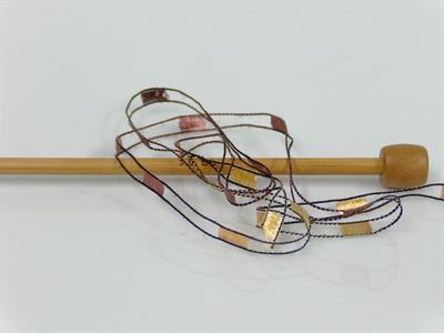 6x50gr. LADDER  Kahverengi, Altın Merdiven, Şerit, Yazlık İplikler, Kalın