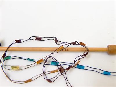 6x50gr. LADDER  Kahverengi, Yeşil, Mavi, Altın Merdiven, Şerit, Yazlık İplikler, Kalın