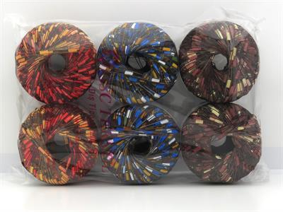 6x50gr. LADDER  Karışım Merdiven, Şerit, Yazlık İplikler, Kalın