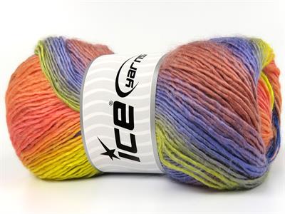 Lot of 4 x 100gr Skeins Ice Yarns LANA BELLA (30% Wool) Yarn Salmon ...