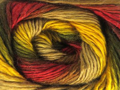 4x100gr. LANA BELLA Yün, Akrilik Kırmızı, Altın, Deve Tüyü, Haki, Bakır Kışlık, Yün, Batik Desenli