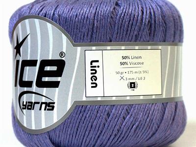 6x50gr. LINEN Viskon, Keten Lavanta Viskon, Yazlık İplikler, Keten