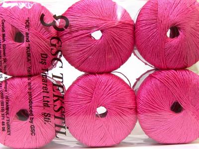 6x50gr. LINEN Viskon, Keten Pembe Viskon, Yazlık İplikler, Keten
