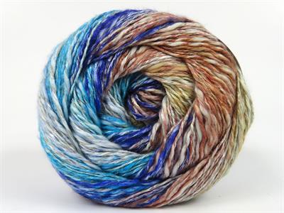 4x100gr. LINEN VISCOT Keten, Pamuk, Viskon Mavi, Mor, Turkuaz Lüks, Viskon, Yazlık İplikler, Pamuk, Keten