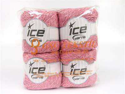 4x100gr. LINEN VISCOT Keten, Pamuk, Viskon Açık Somon Lüks, Viskon, Yazlık İplikler, Pamuk, Keten