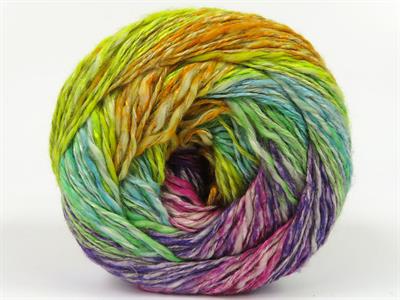 4x100gr. LINEN VISCOT Keten, Pamuk, Viskon Gökkuşağı Lüks, Viskon, Yazlık İplikler, Pamuk, Keten